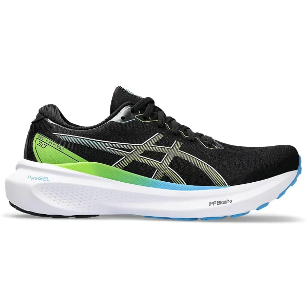 ASICS Gel-Kayano 30 Black Electric Lime