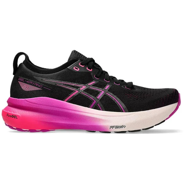 ASICS Gel-Kayano 31 Black Bold Magenta (Womens)