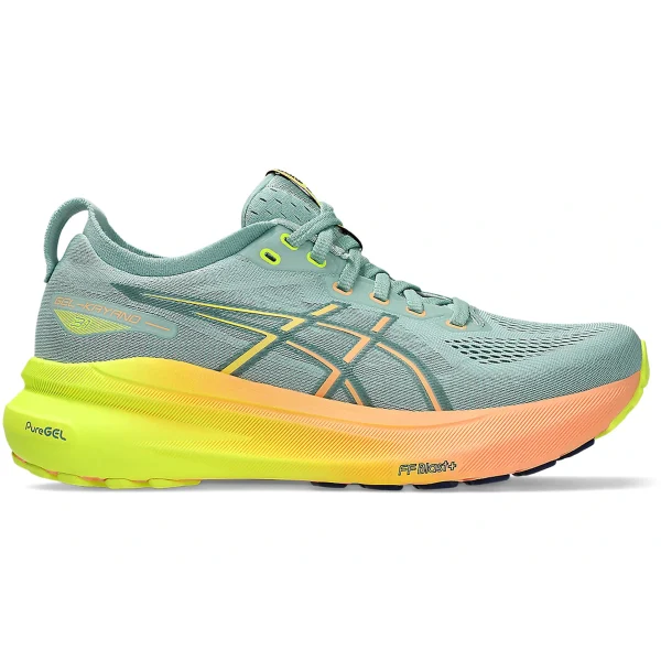 ASICS Gel-Kayano 31 Paris Light Celadon Safety Yellow (Womens)
