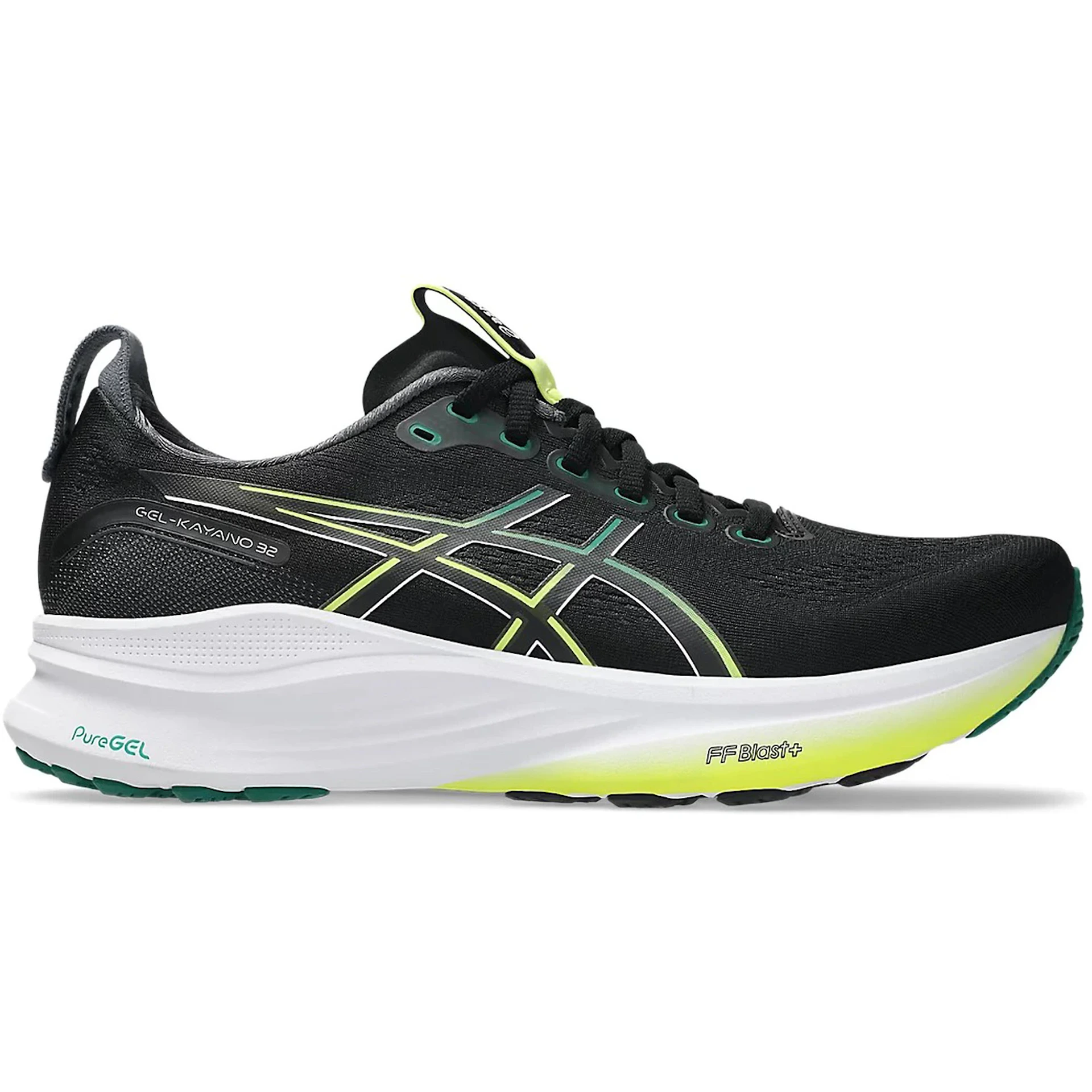ASICS Gel Kayano 32 Black Jasper Green 3 3