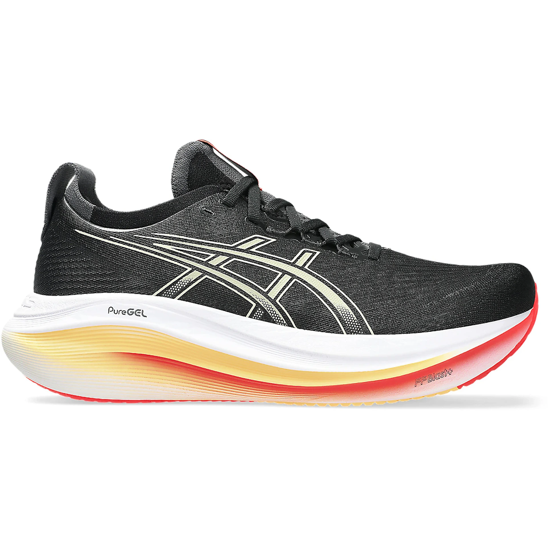 ASICS Gel Nimbus 27 Black Khaki 1 2
