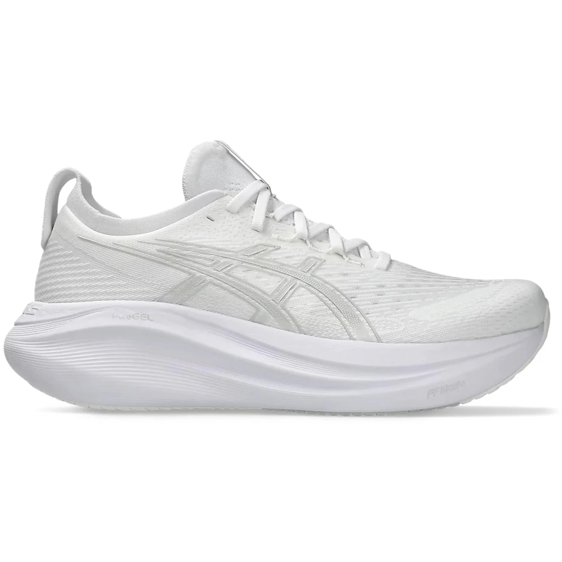 ASICS Gel-Nimbus 27 White Glacier Grey
