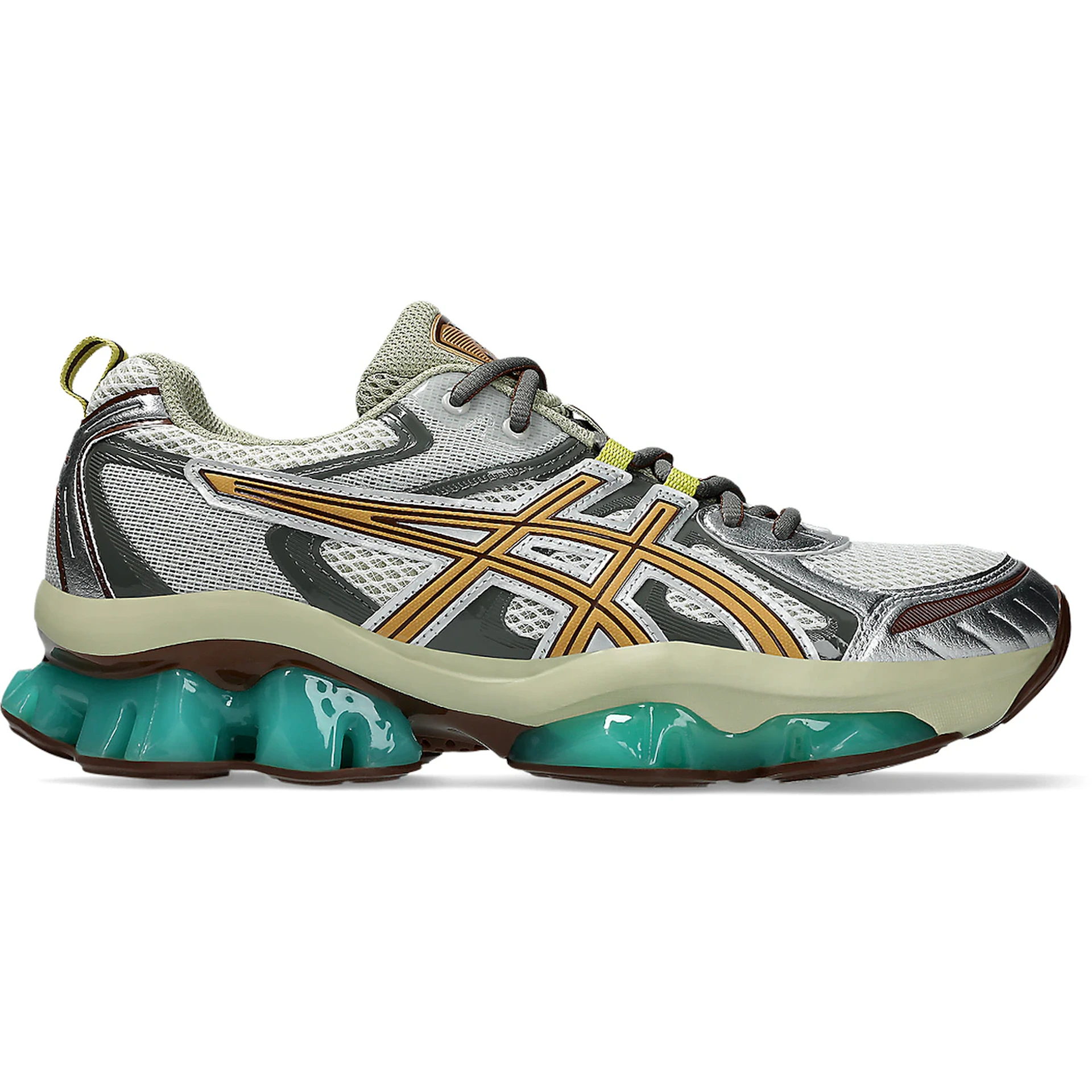 ASICS Gel Quantum Kinetic White Khaki 1 3