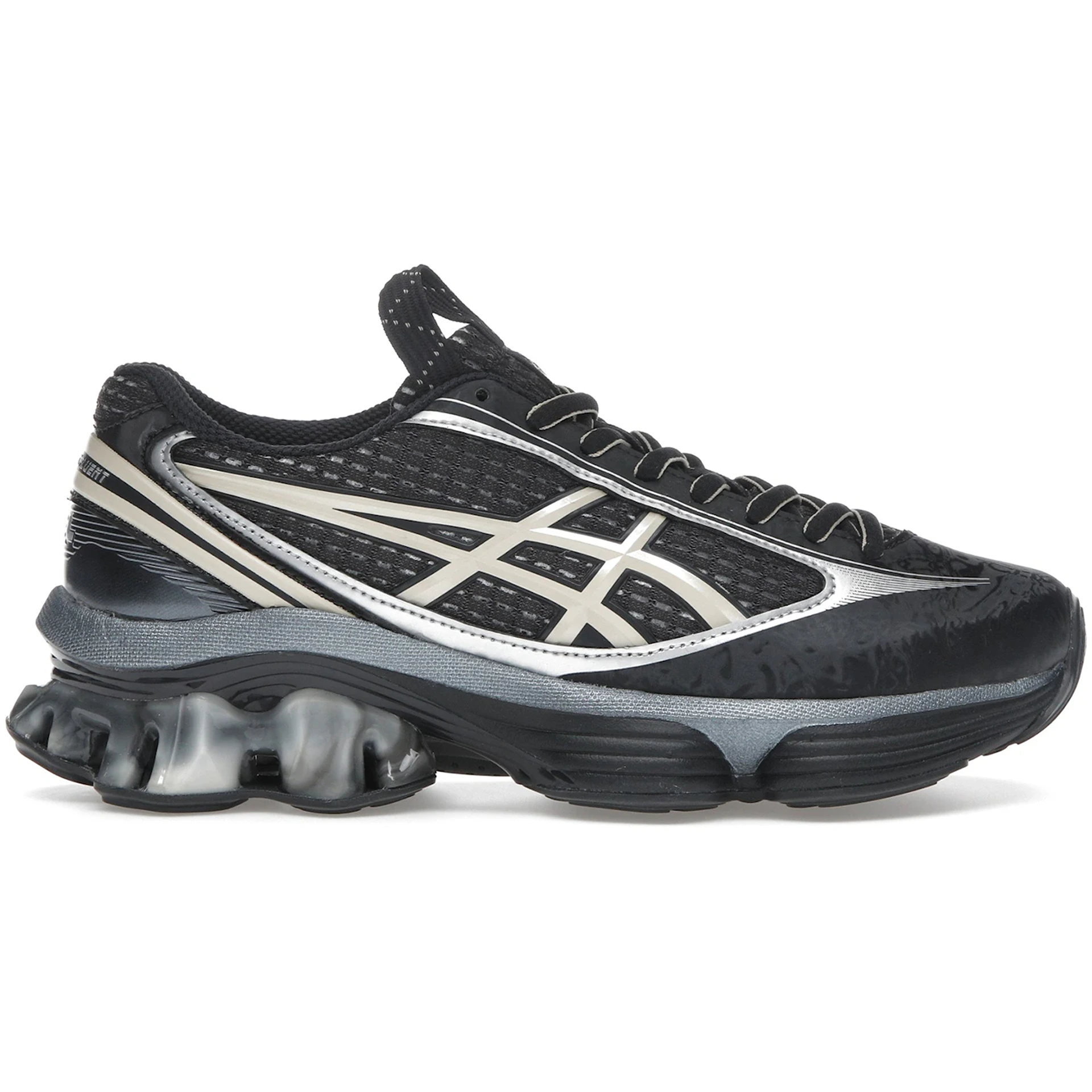 ASICS US6-S Gel-Kinetic Fluent Kiko Kostadinov Black Vanilla