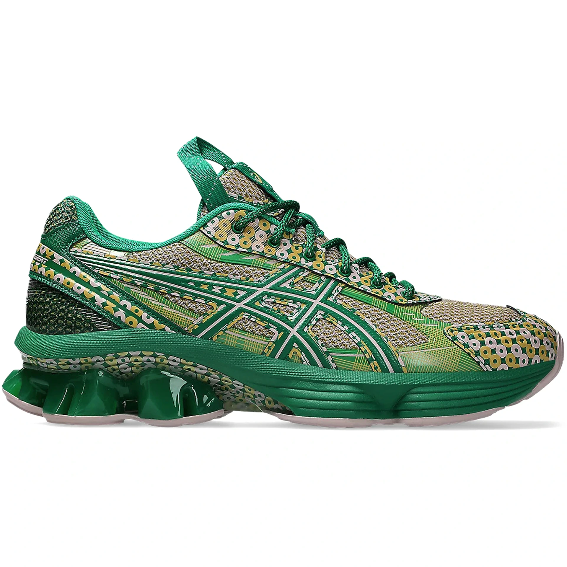 ASICS US7-S Gel-Kinetic Fluent Kiko Kostadinov Watershed Rose Kale