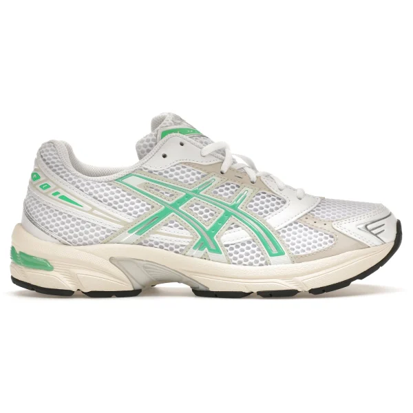 ASICS Gel-1130 White Malachite Green Off White Midsole (Women&rsquo;s)
