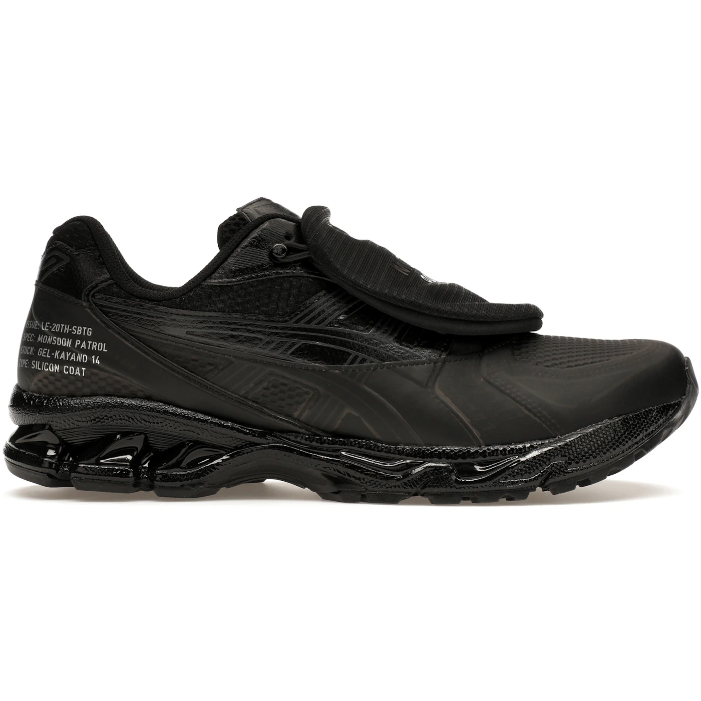 ASICS Gel-Kayano 14 SBTG x Limited Edt Monsoon Patrol Black 2 ASICS Gel-Kayano 14 SBTG x Limited Edt Monsoon Patrol Black