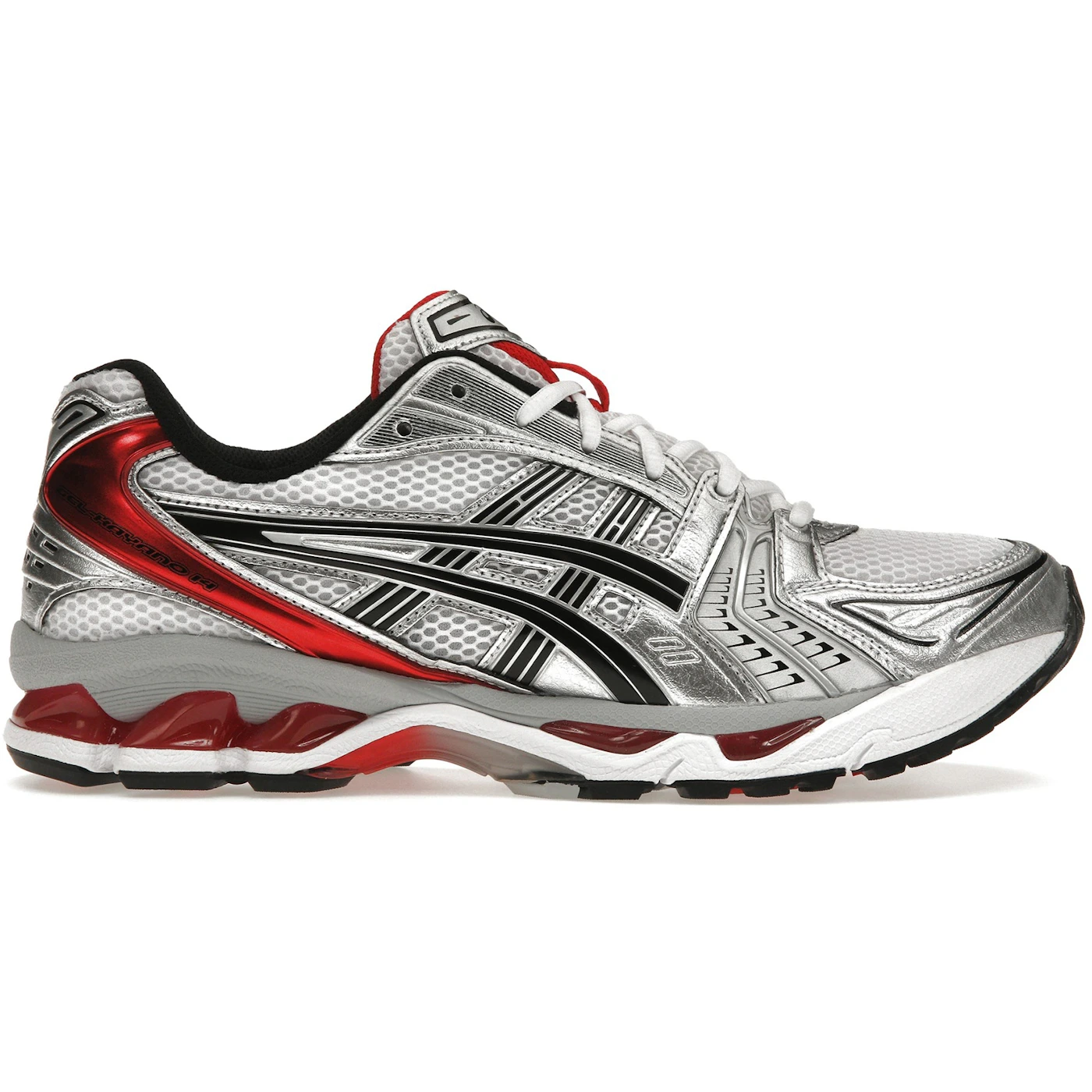 ASICS Gel-Kayano 14 White Classic Red 1 ASICS Gel-Kayano 14 White Classic Red