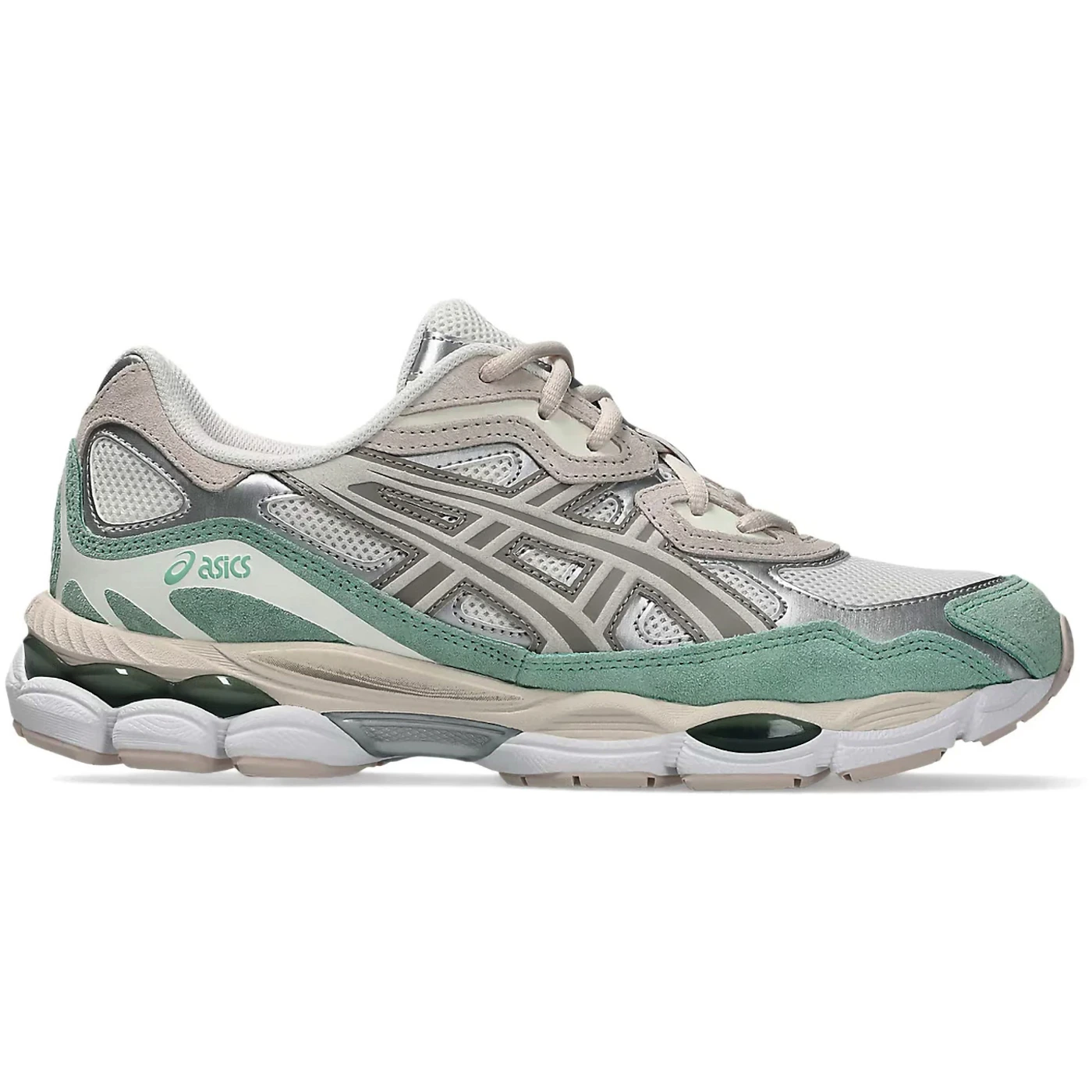 ASICS Gel NYC Beige Green 1 2