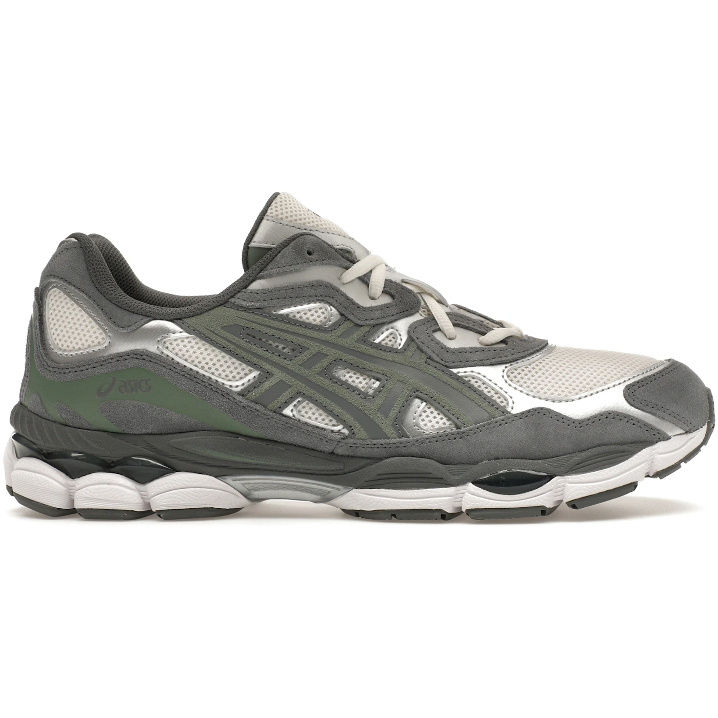 ASICS Gel NYC Cream Steel Grey 1 2