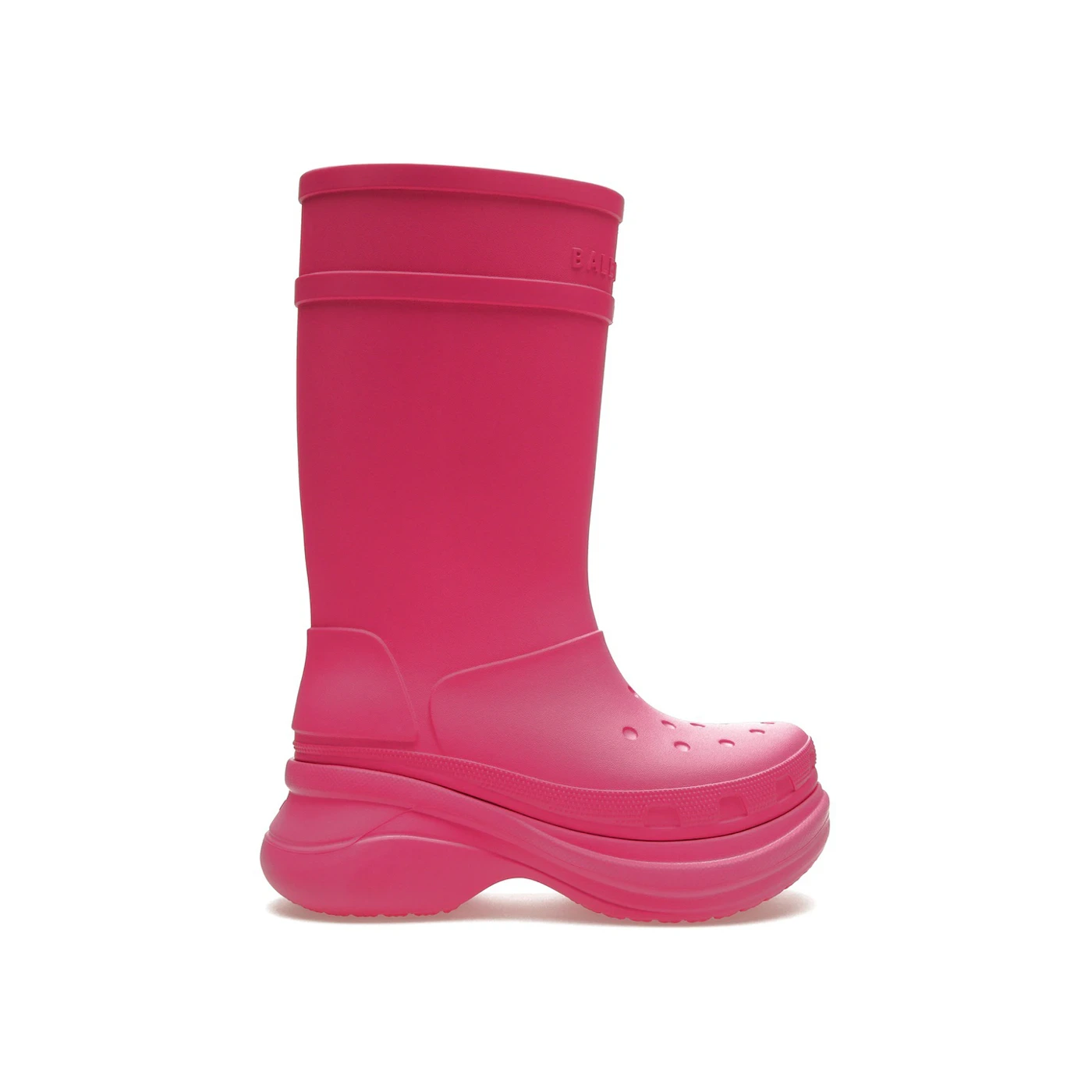 Balenciaga x Crocs Boot Bright Pink (Women's) 2 Balenciaga x Crocs Boot Bright Pink (Women's)