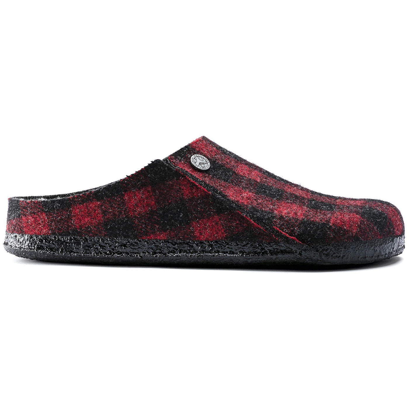 Birkenstock Zermatt Shearling Wool Felt Plaid Red 2 Birkenstock Zermatt Shearling Wool Felt Plaid Red 1 5
