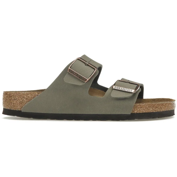 Birkenstock Arizona Birkibuc Stone (Women’s)