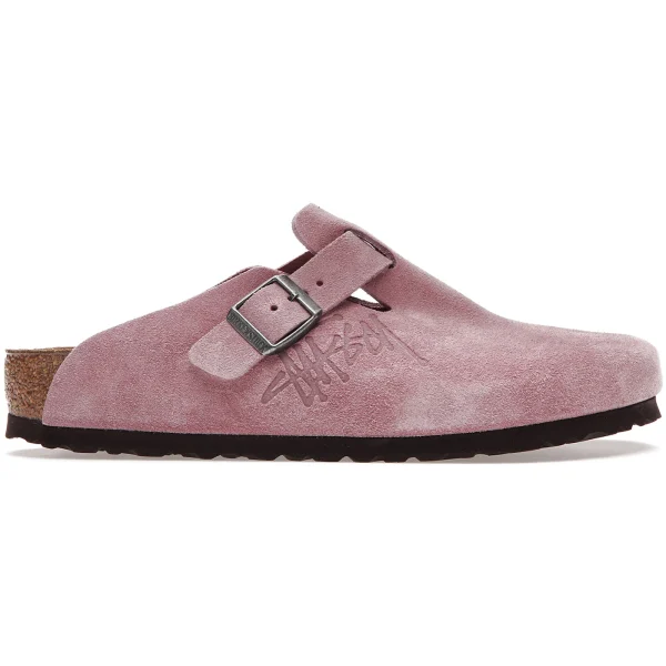 Birkenstock Boston Clog Stussy Dusty Pink (2021)