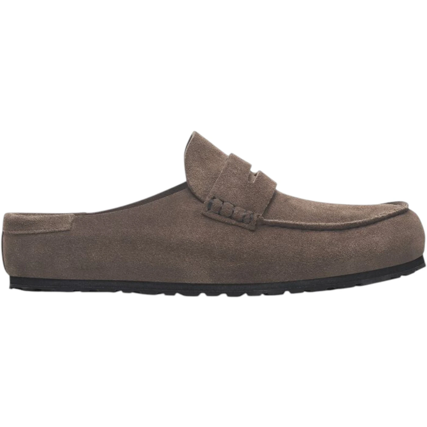 Birkenstock Naples Wrapped Suede Leather Concrete Grey 1 3
