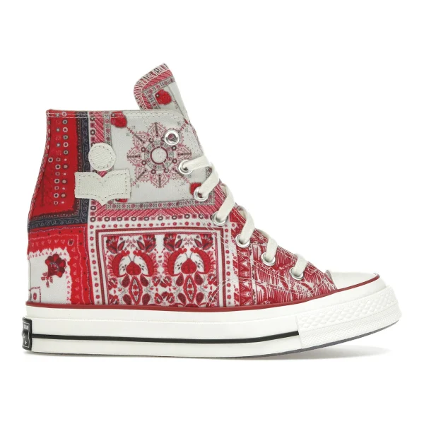 Converse Chuck 70 Internal Wedge Hi Isabel Marant Vanilla Ice Red (Women’s)