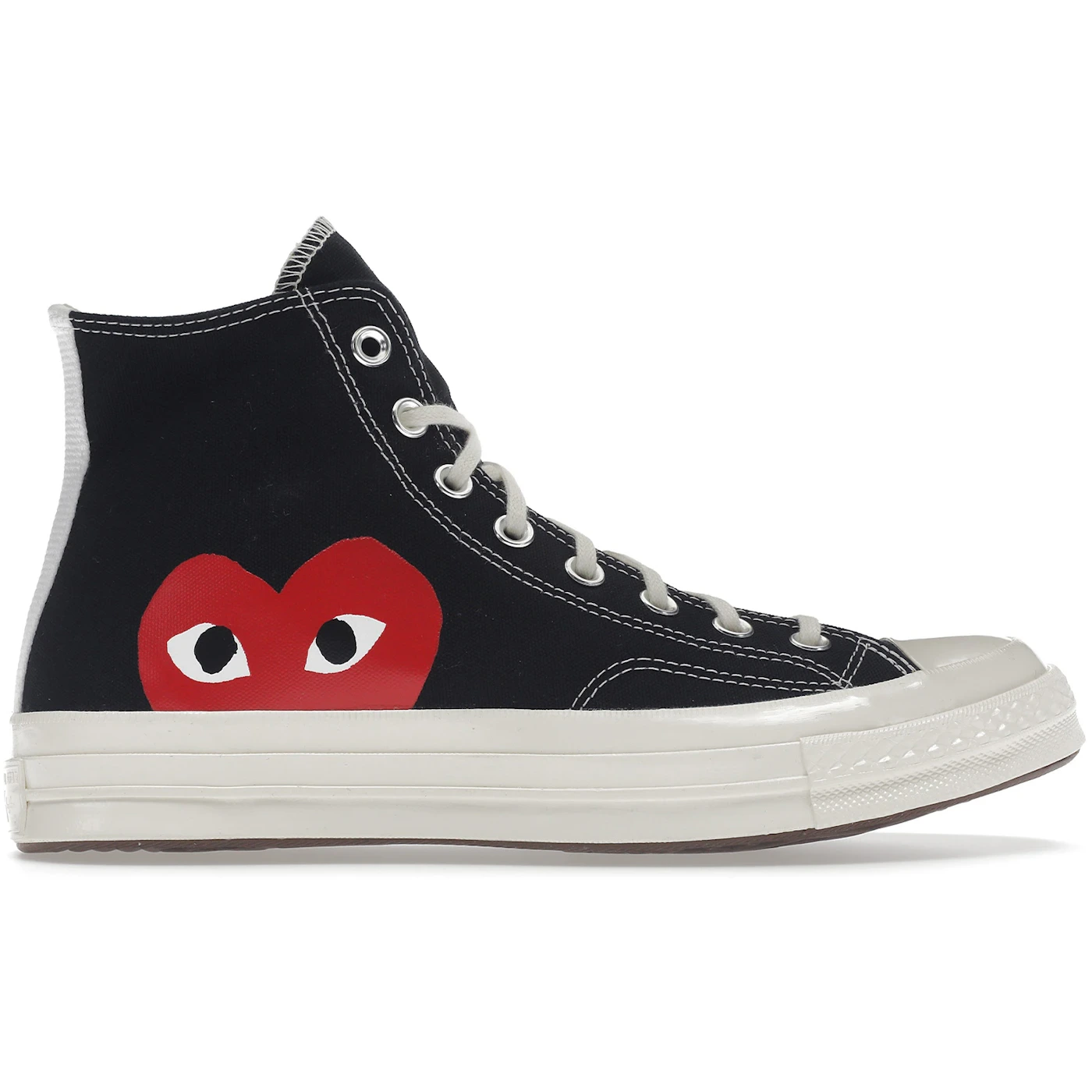 Converse Chuck Taylor All Star 70 Hi Comme des Garcons PLAY Black 1 Converse Chuck Taylor All Star 70 Hi Comme des Garcons PLAY Black