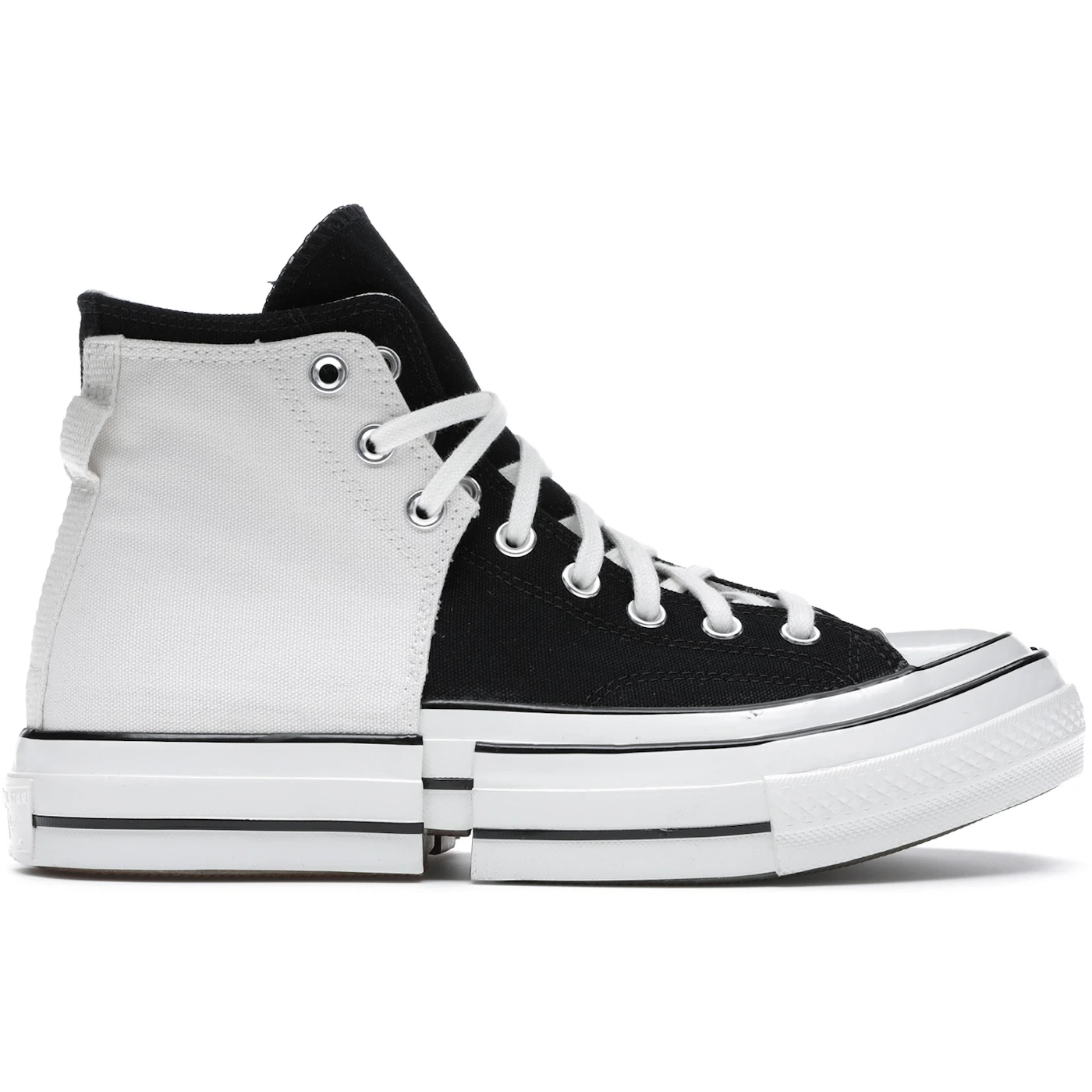 Converse Chuck Taylor All Star 70 Hi Feng Chen Wang 2-in-1 Ivory Black 1 Converse Chuck Taylor All Star 70 Hi Feng Chen Wang 2-in-1 Ivory Black