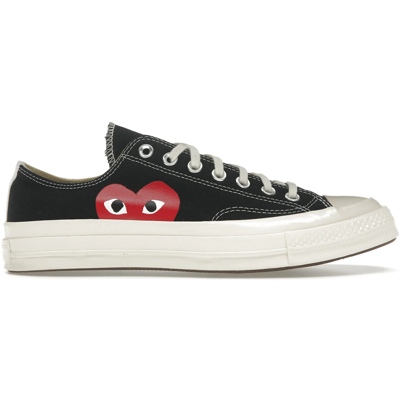 Converse Chuck Taylor All Star 70 Ox Comme des Garcons PLAY Black 3 Converse Chuck Taylor All Star 70 Ox Comme des Garcons PLAY Black
