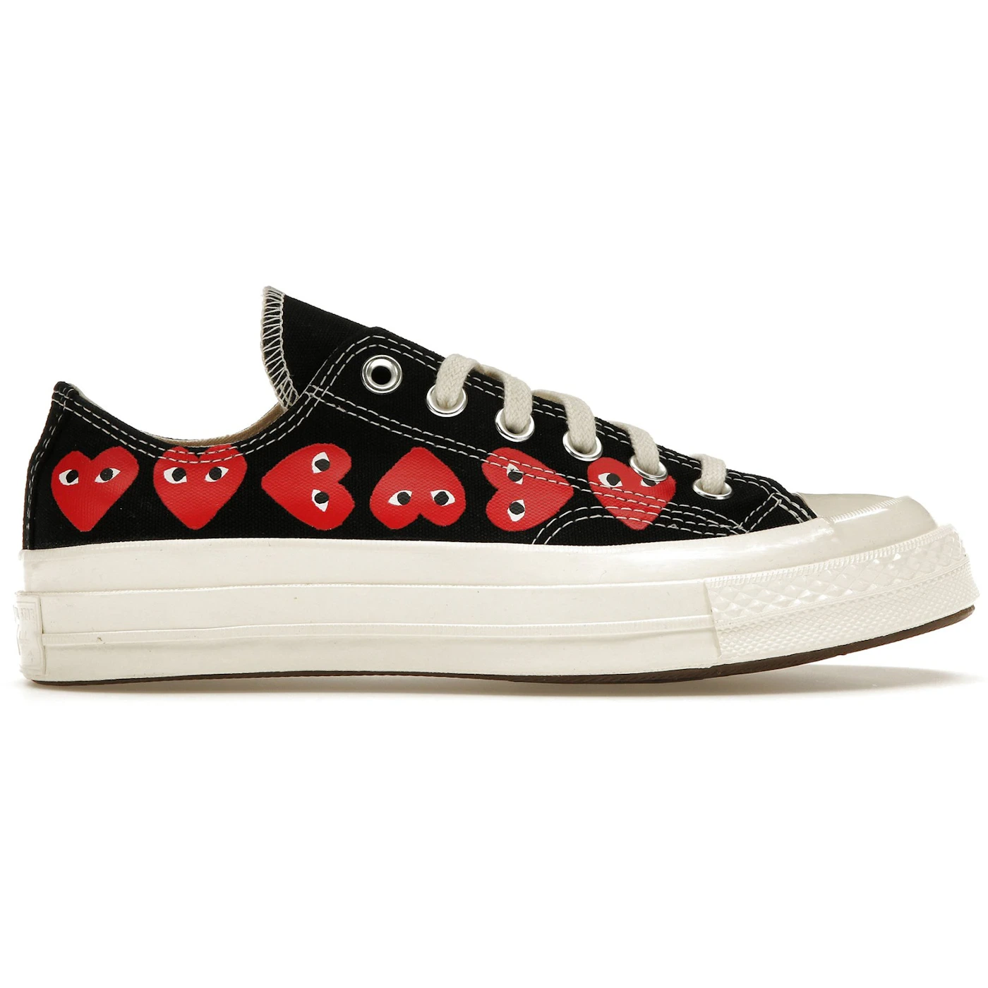 Converse Chuck Taylor All Star 70 Ox Comme des Garcons PLAY Multi Heart Black 1