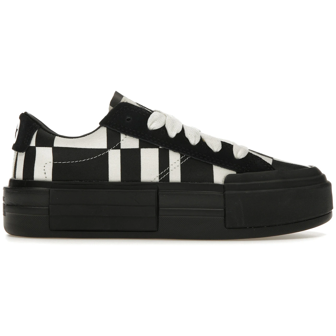 Converse Chuck Taylor All Star Cruise Low Distorted Checkered Distorted Checkered Black Egret