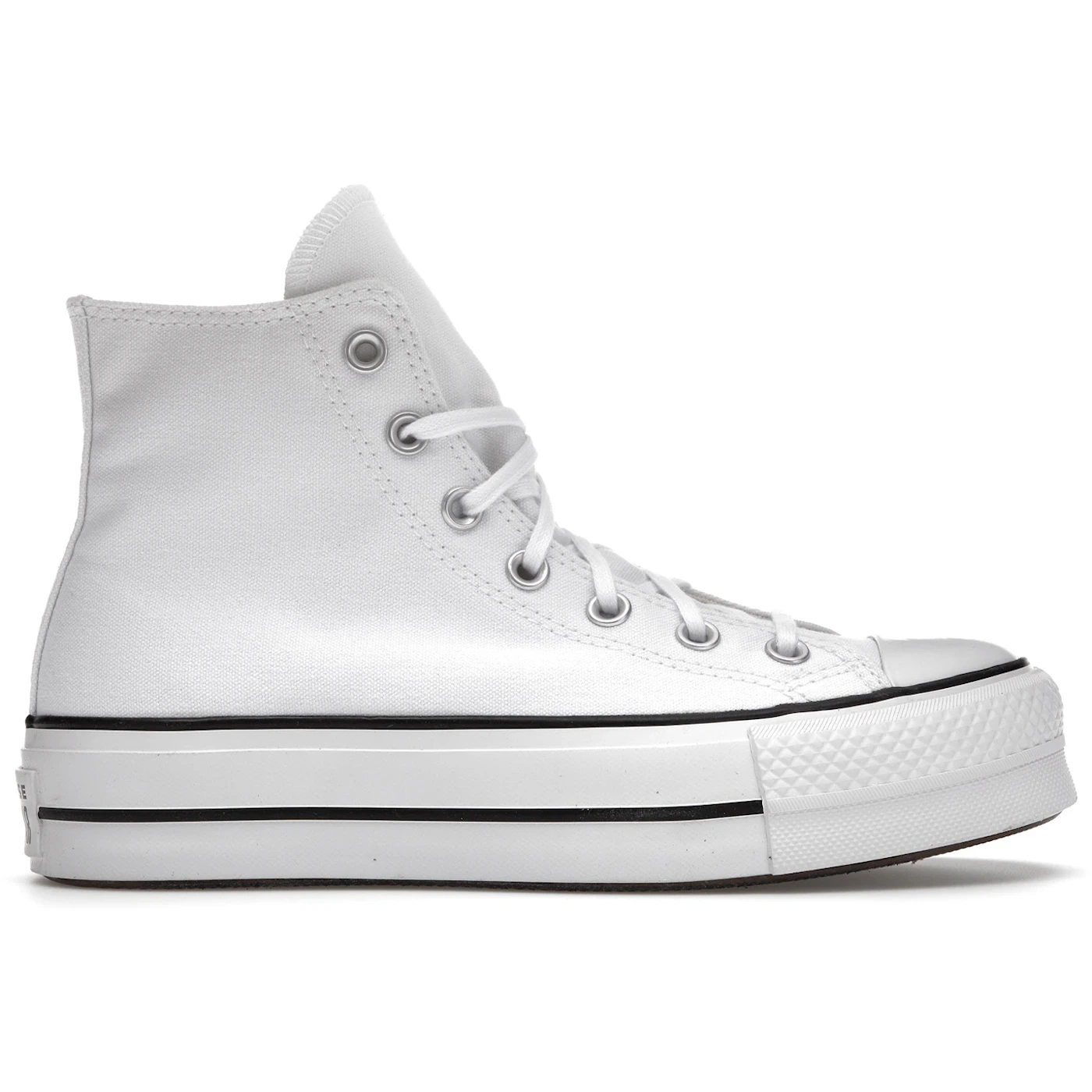 Converse Chuck Taylor All Star Hi Platform White Black (Women's)