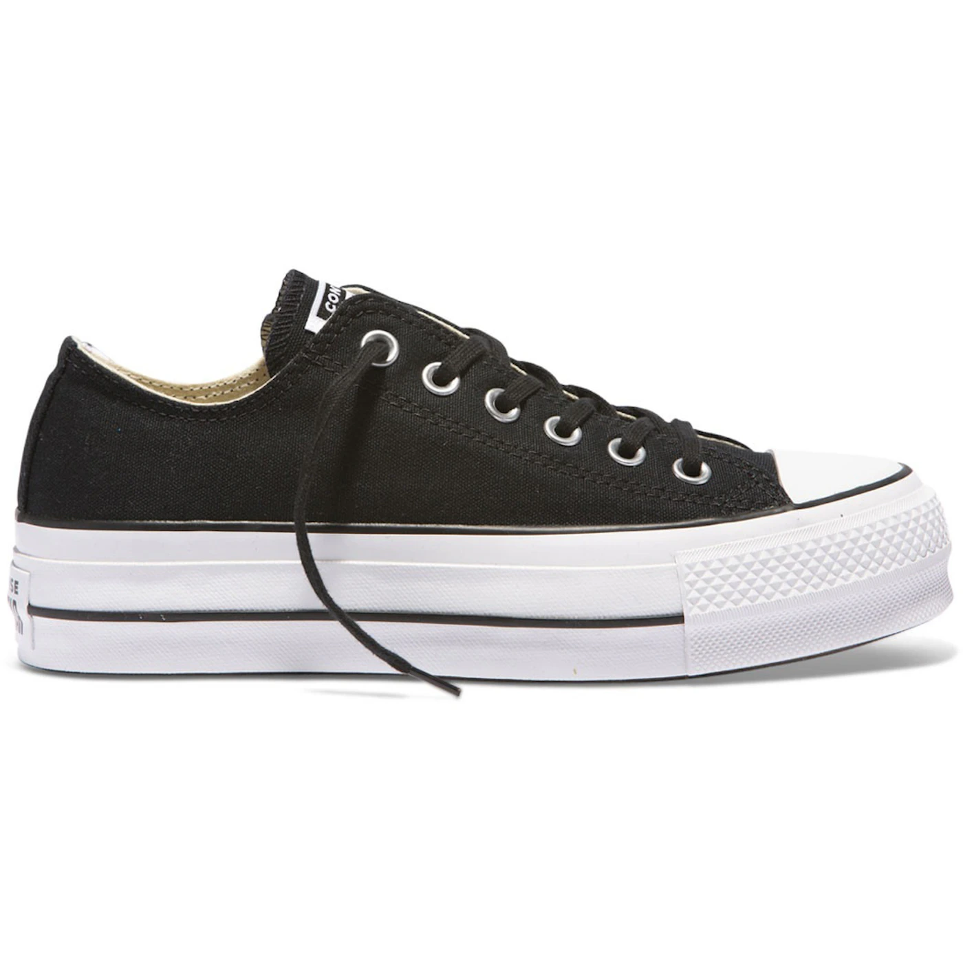 Converse Chuck Taylor All Star Lift Ox Black White (Women's) 1 Converse Chuck Taylor All Star Lift Ox Black White (Women's)