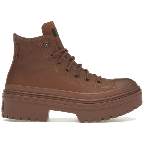 Converse Chuck Taylor All Star Lugged Heel Platform Waterproof Hi Bear Nap Brown (Women’s)