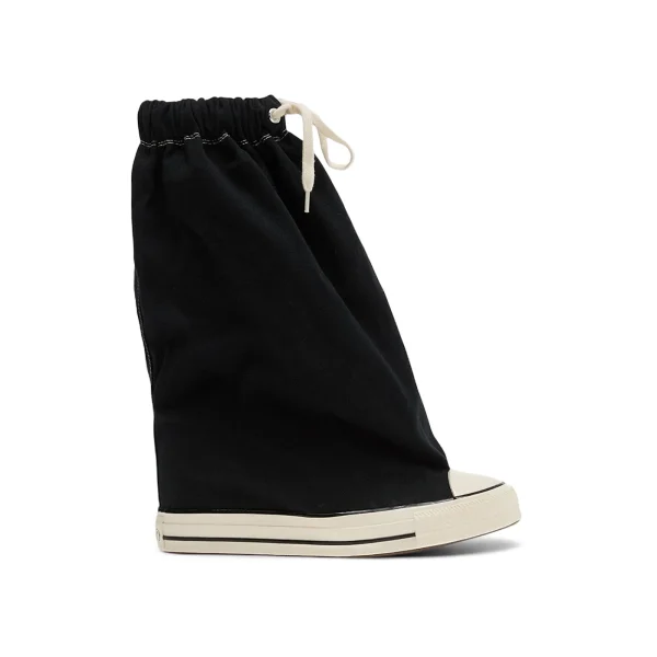 Converse Chuck Taylor All Star XHi Slouch Wedge Vaquera Black (Women&rsquo;s)