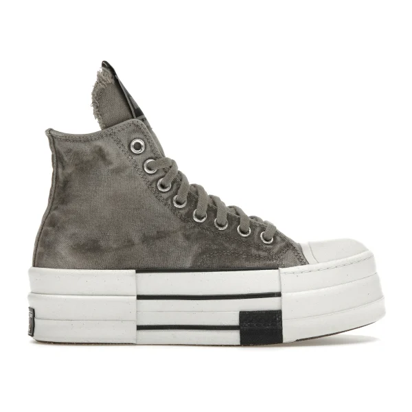 Converse DBL DRKSTAR Chuck Taylor All Star 70 Hi Rick Owens DRKSHDW Overdye Concrete