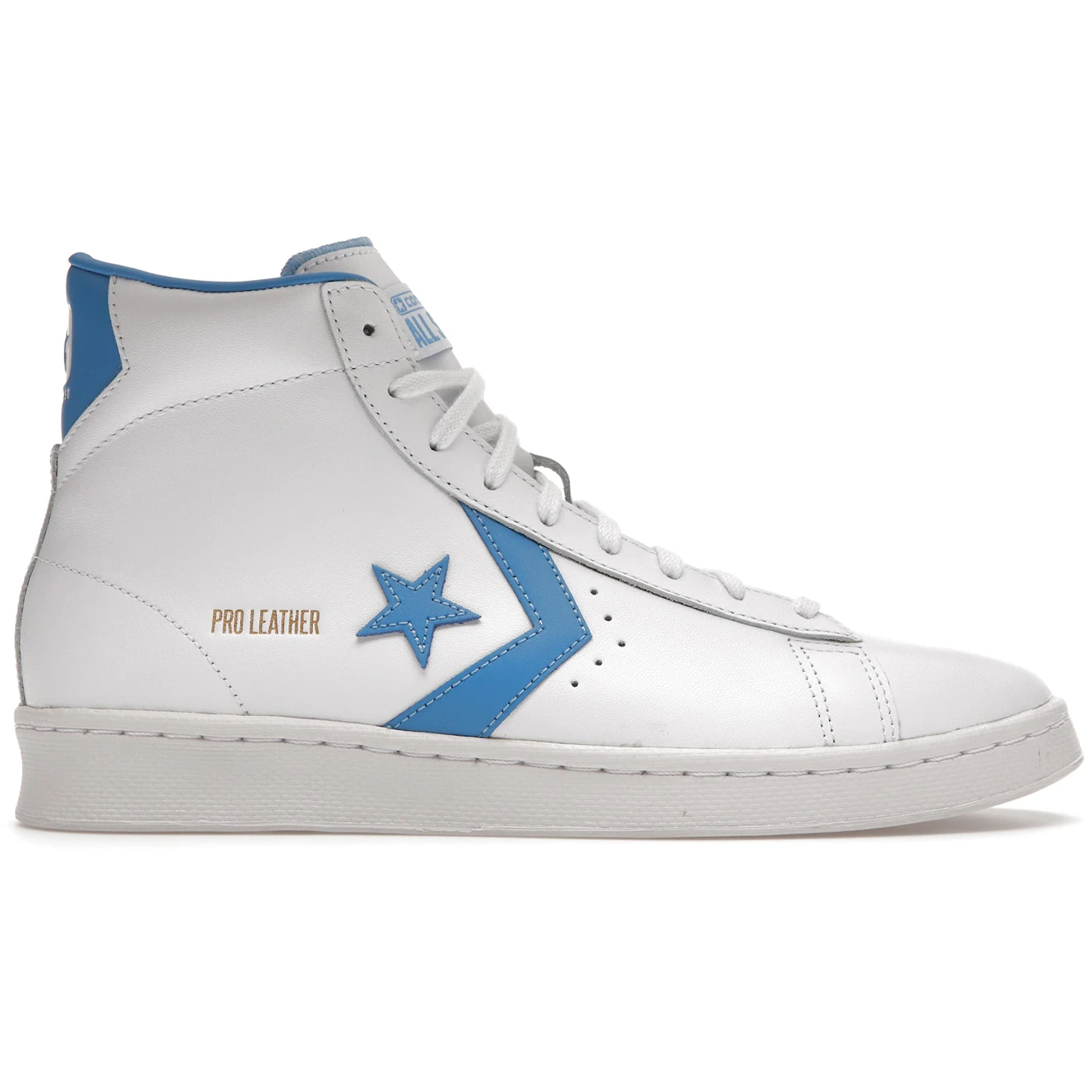 Converse Pro Leather Hi White Coast Blue 2 Converse Pro Leather Hi White Coast Blue