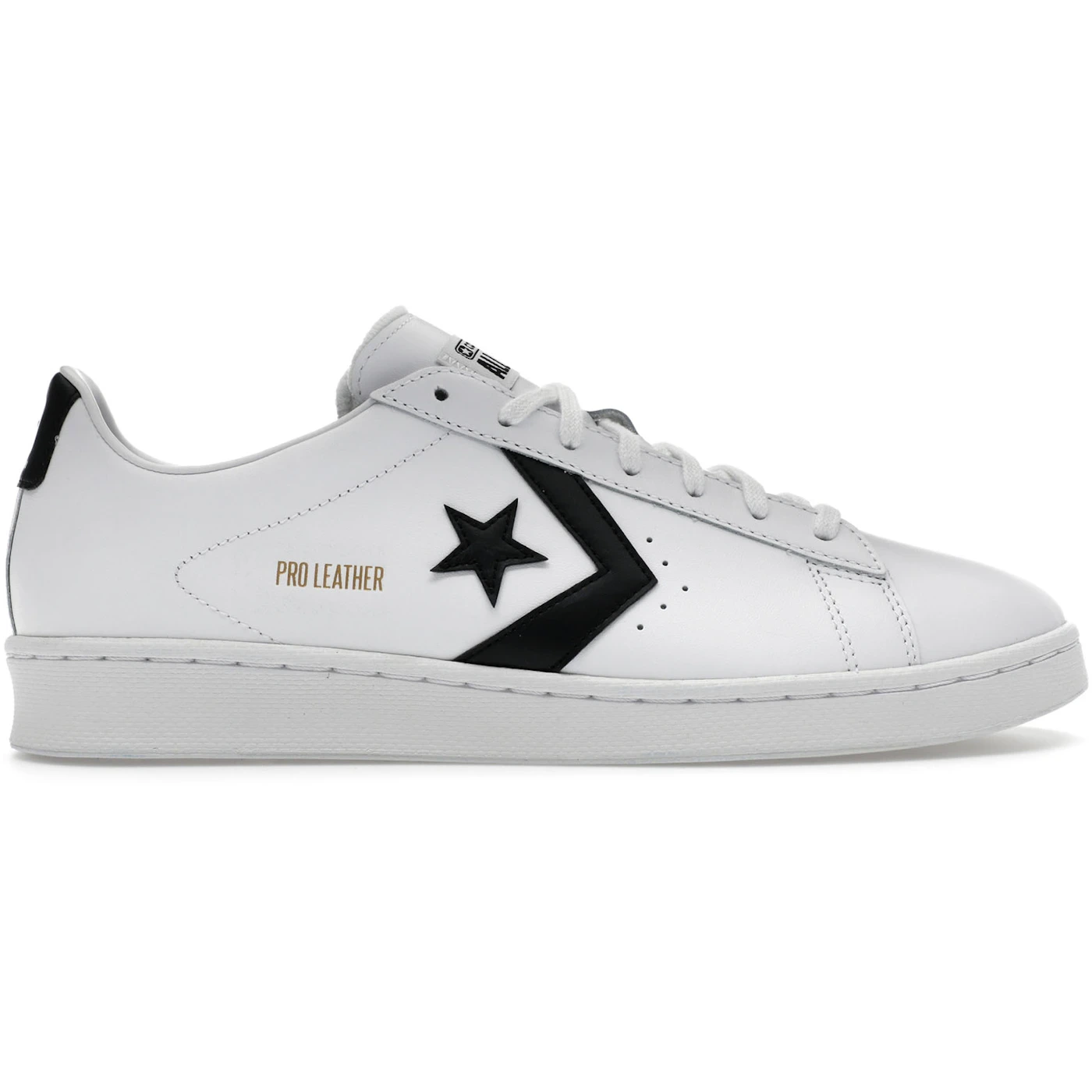 Converse Pro Leather Ox White Black 1 Converse Pro Leather Ox White Black
