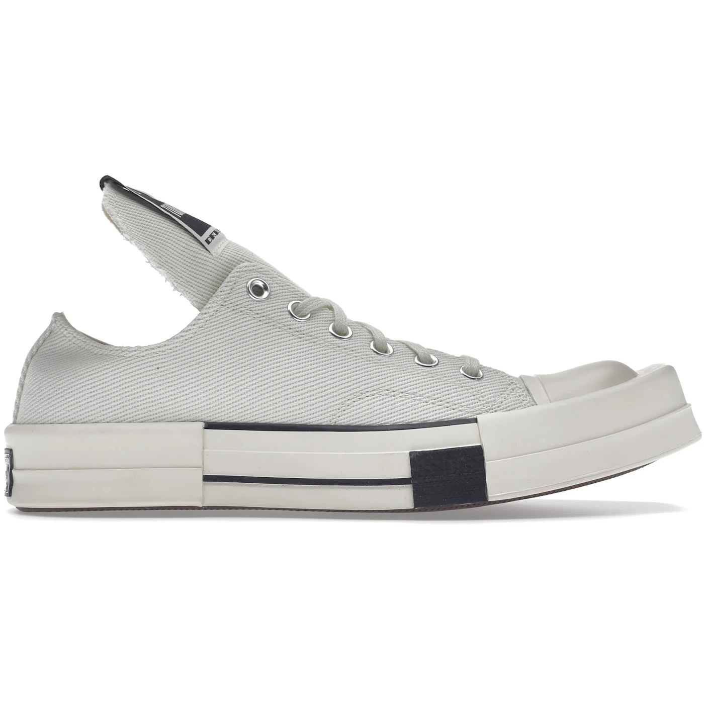 Converse TURBODRK Chuck Taylor All Star 70 Ox Rick Owens DRKSHDW White 3 Converse TURBODRK Chuck Taylor All Star 70 Ox Rick Owens DRKSHDW White