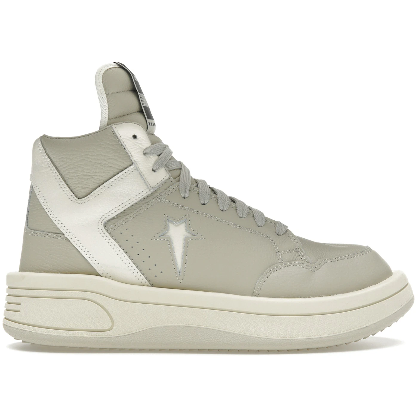 Converse TURBOWPN Mid Rick Owens DRKSHDW Oyster White 3 Converse TURBOWPN Mid Rick Owens DRKSHDW Oyster White