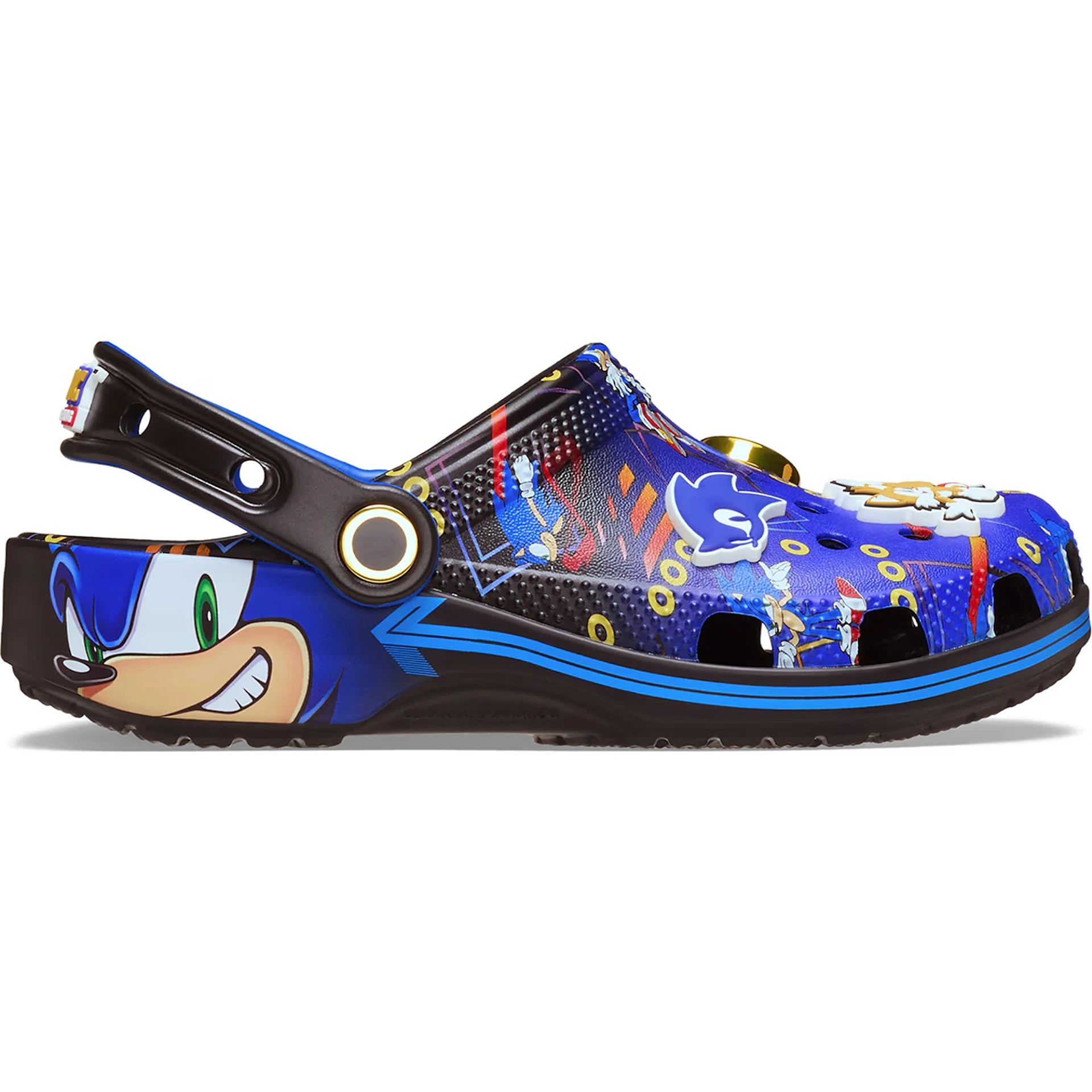 Crocs Classic Clog Sonic The Hedgehog Gotta Go Fast! (Kids) 1 Crocs Classic Clog Sonic The Hedgehog Gotta Go Fast Kids 1 3
