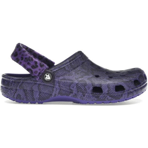 Crocs Classic Clog Stray Rats Ultraviolet Snakeskin