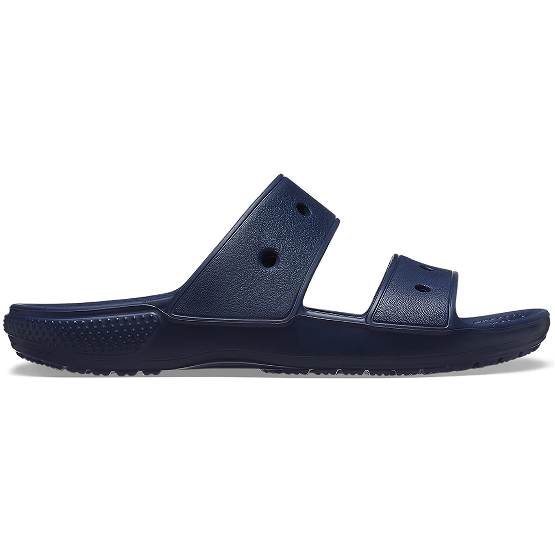 Crocs Classic Double Band Slide Sandals Navy 3 Crocs Classic Double Band Slide Sandals Navy