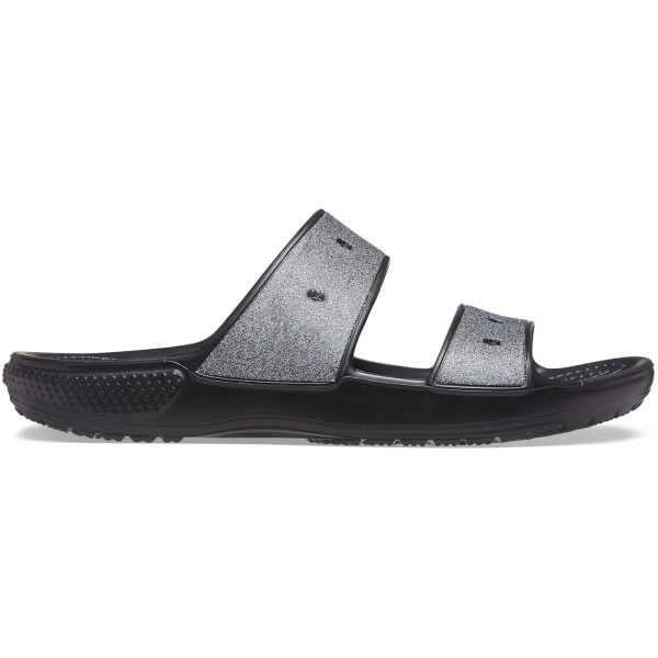 Crocs Classic Glitter II Sandal Black