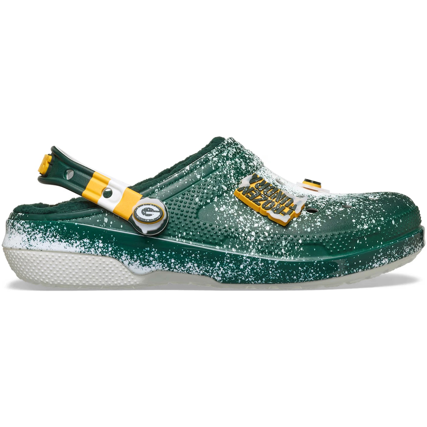 Crocs Classic Lined Clog NFL Green Bay Packers 2 Crocs Classic Lined Clog NFL Green Bay Packers