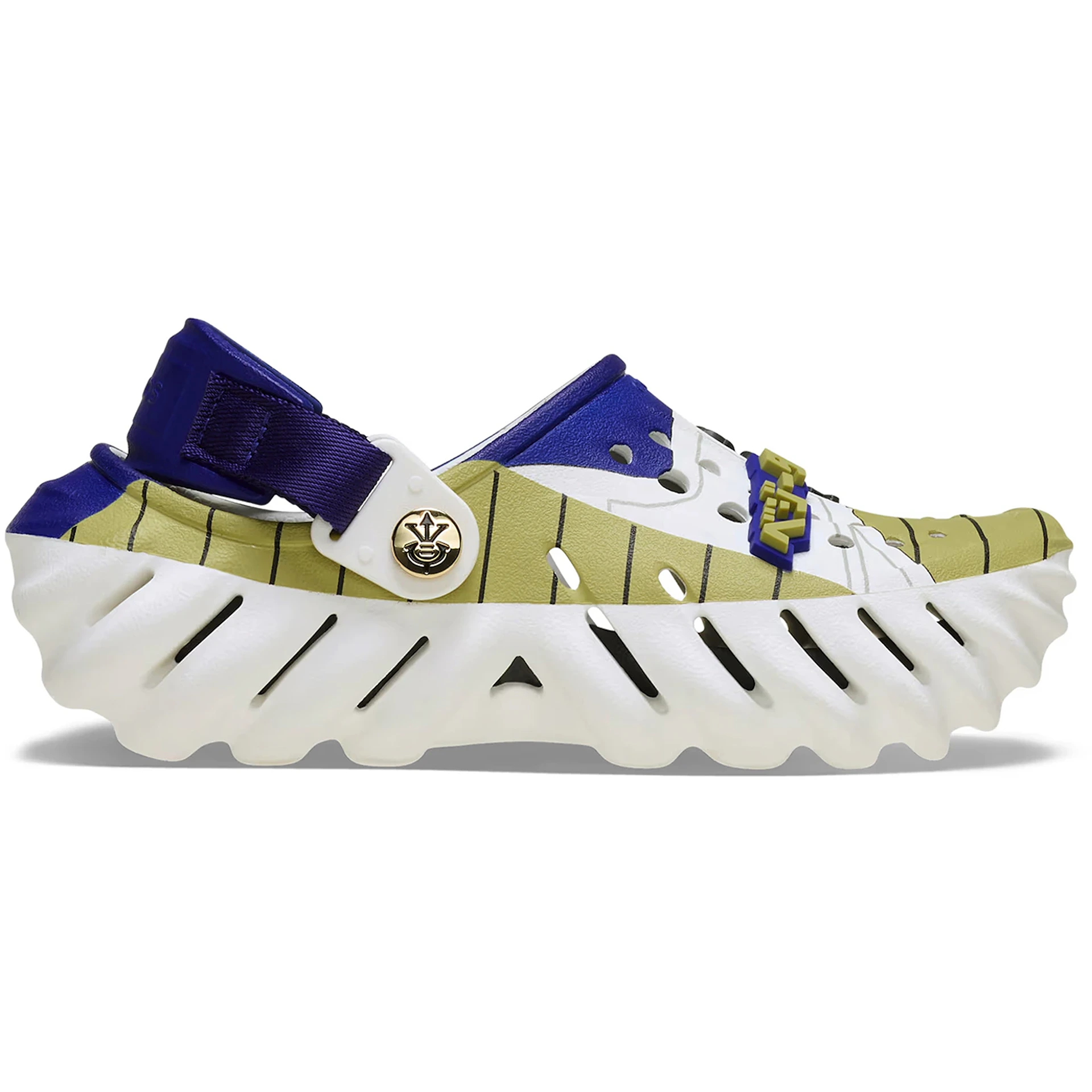 Crocs Echo Clog Dragon Ball Z Vegeta (Kids) 1 Crocs Echo Clog Dragon Ball Z Vegeta Kids 1 2