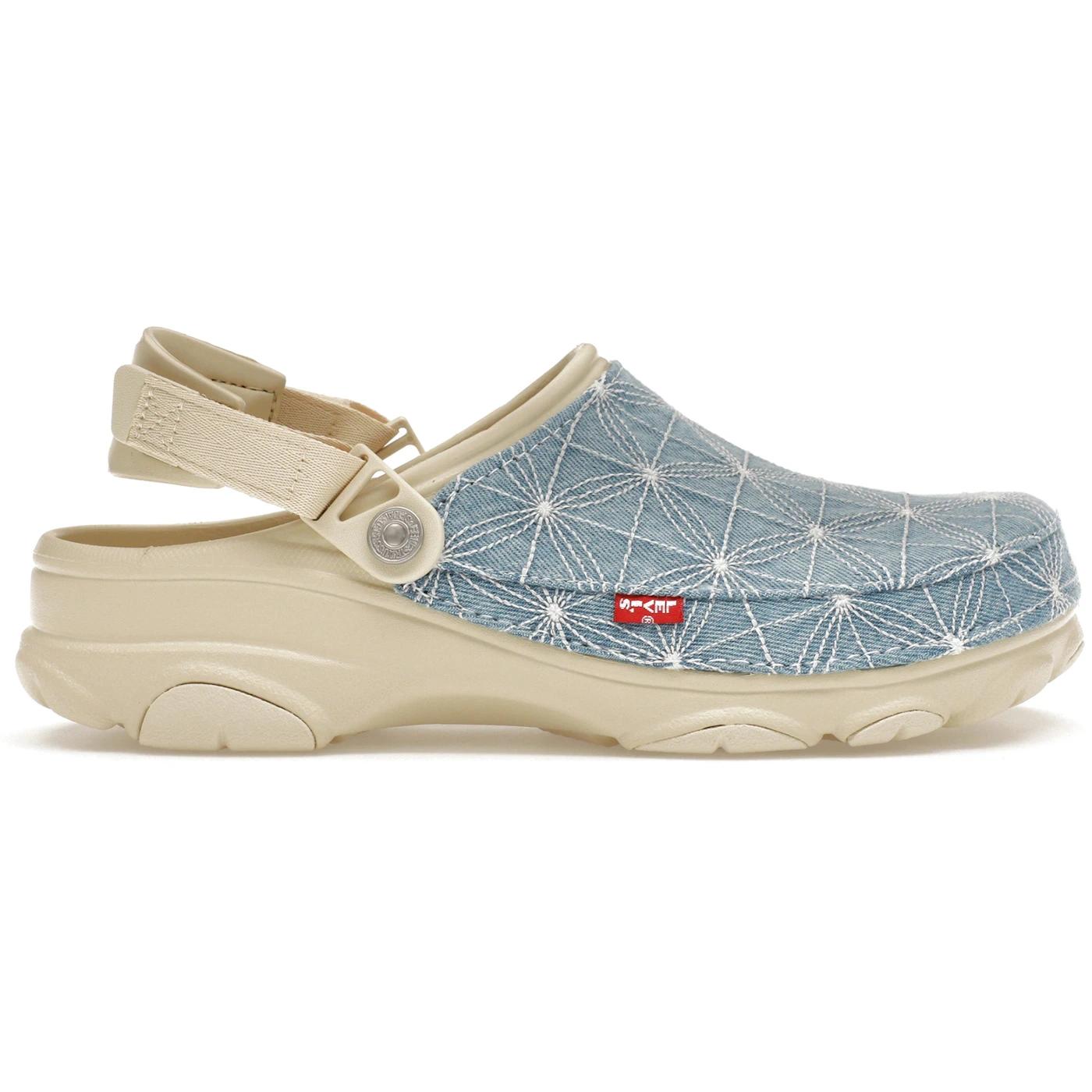 Crocs Classic All-Terrain Clog Levi's Sashiko Light Wash 2 Crocs Classic All-Terrain Clog Levi's Sashiko Light Wash