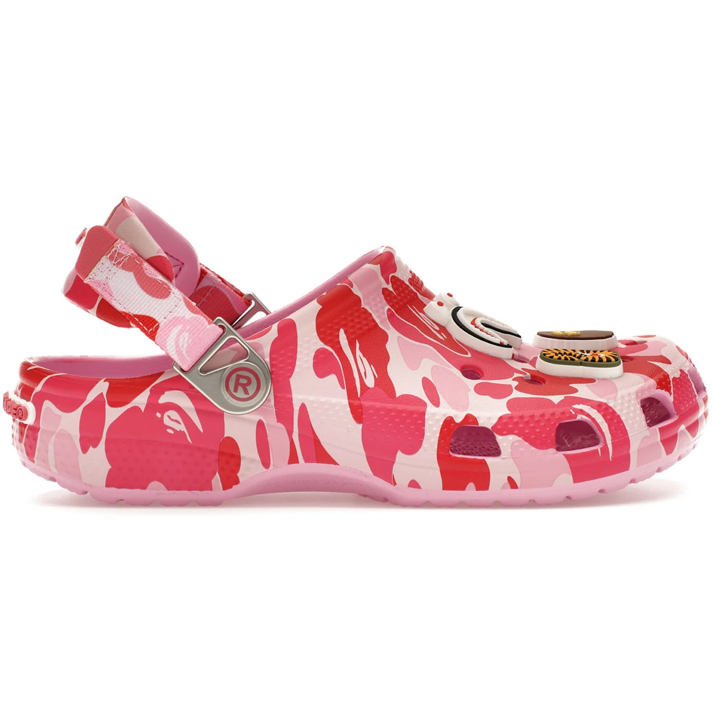Crocs Classic Clog A Bathing Ape ABC Camo Pink (Kids)