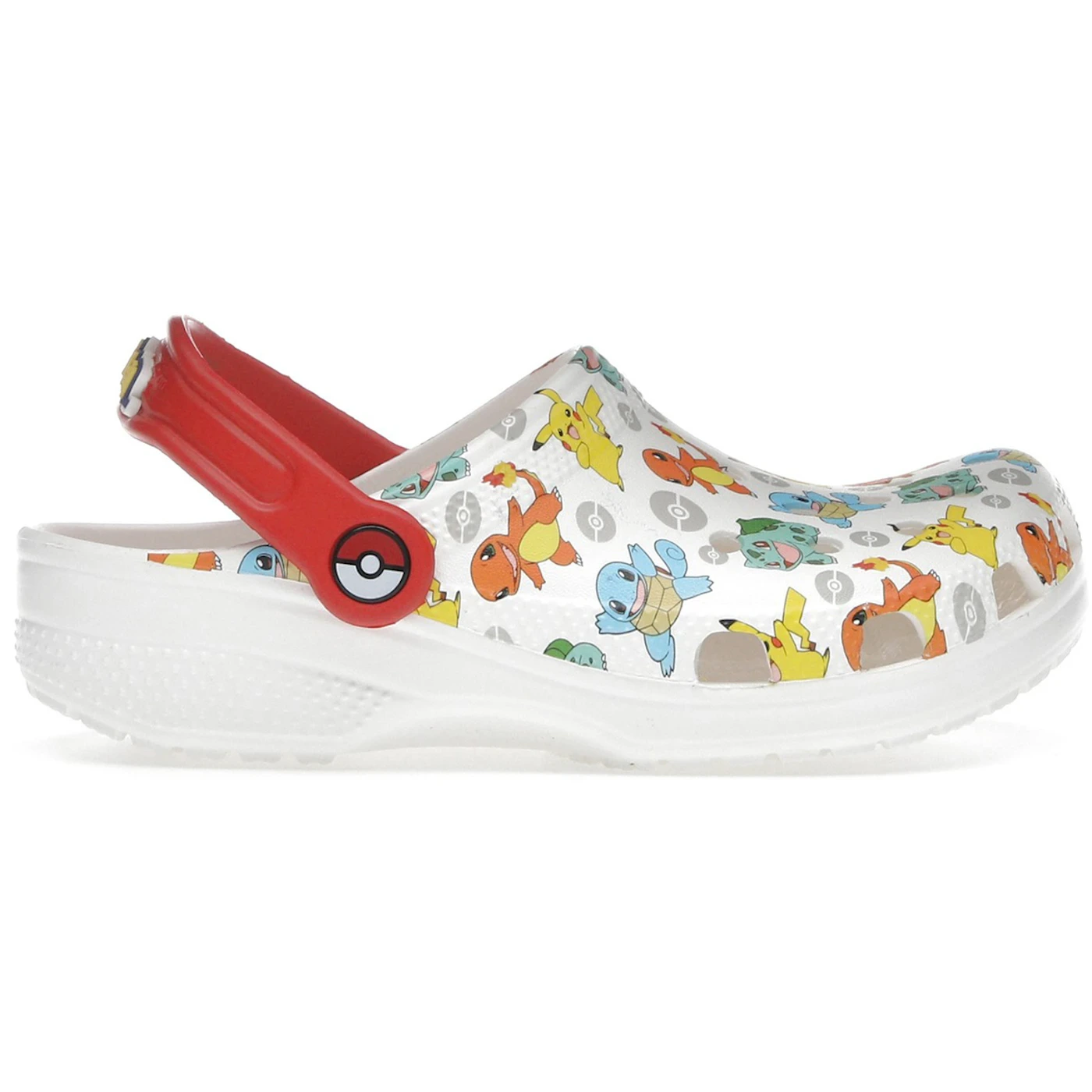 Crocs Classic Clog Pokemon White (Kids) 1 Crocs Classic Clog Pokemon White (Kids)