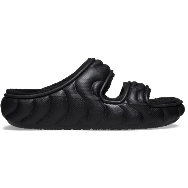 Crocs Classic Cozzzy Overpuff Sandal Black