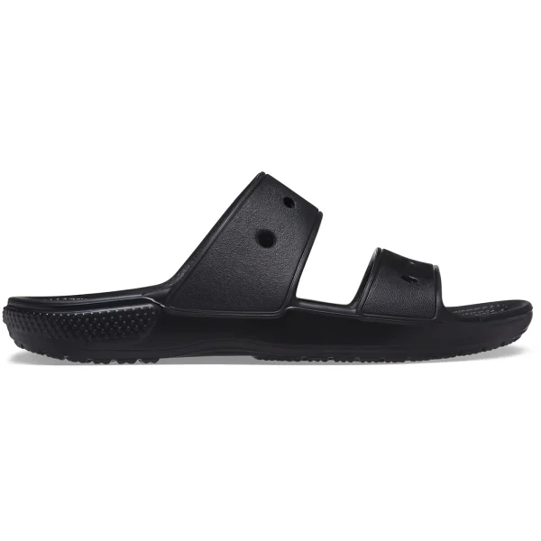 Crocs Classic Double Band Slide Sandals Black