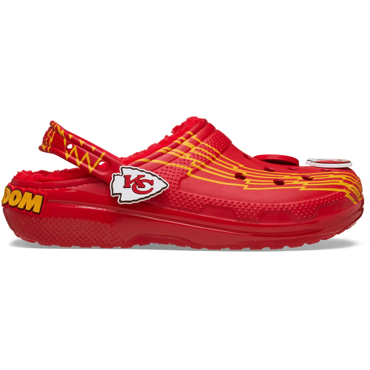Crocs Classic Lined Clog NFL Kansas City Chiefs 2 Crocs Classic Lined Clog NFL Kansas City Chiefs