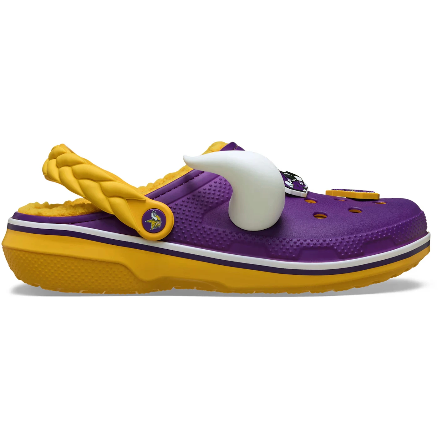 Crocs Classic Lined Clog NFL Minnesota Vikings 2 Crocs Classic Lined Clog NFL Minnesota Vikings