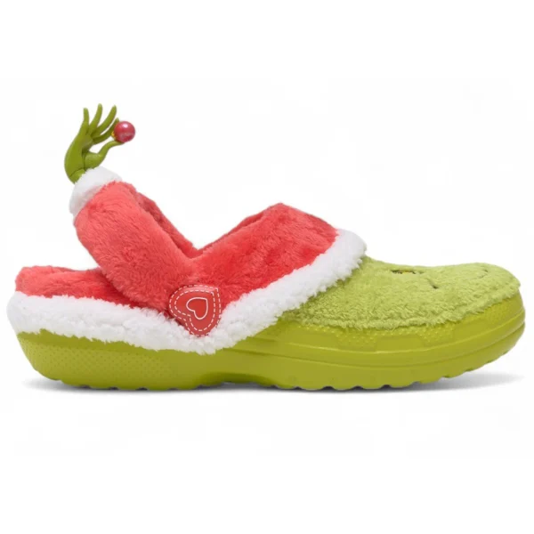 Crocs Classic Lined Clog The Grinch