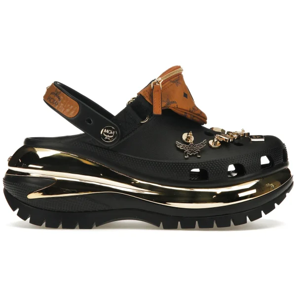 Crocs Classic Mega Crush Clog MCM Belt Bag Black