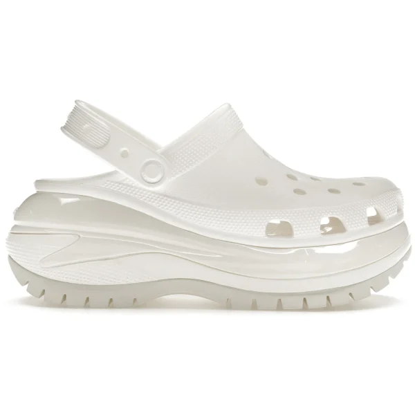 Crocs Classic Mega Crush Clog White